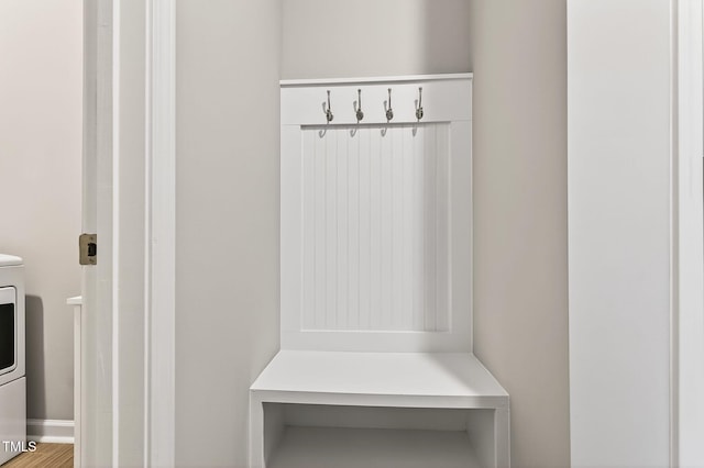 611 Laurel Lake Rd, Salemburg, NC 28385 - mudroom featuring washer / clothes dryer