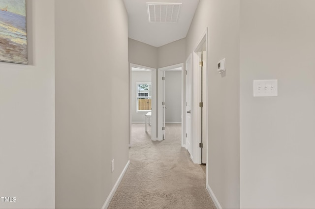 611 Laurel Lake Rd, Salemburg, NC 28385 - hallway with carpet and baseboards
