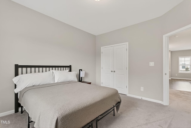 611 Laurel Lake Rd, Salemburg, NC 28385 - carpeted bedroom with baseboards and a closet