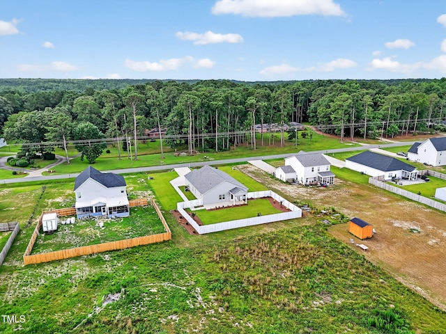 611 Laurel Lake Rd, Salemburg, NC 28385 - bird's eye view of a forest