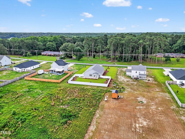 611 Laurel Lake Rd, Salemburg, NC 28385 - drone / aerial view of a forest