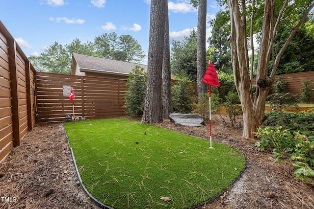 3033 Sylvania Dr, Raleigh, NC 27607 - view of fenced backyard