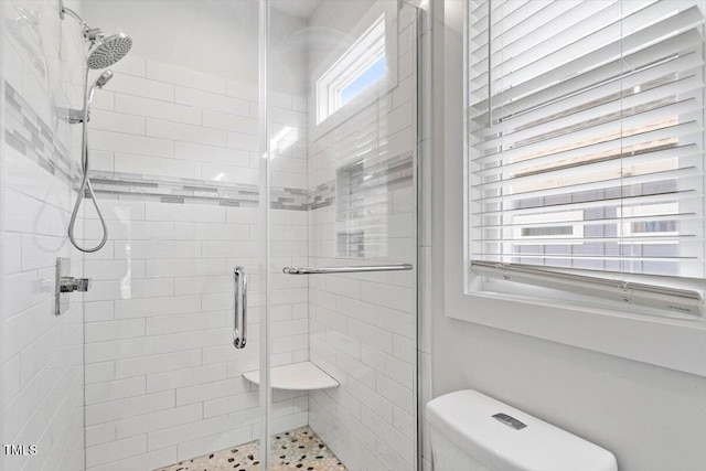 2904 Wadsworth Ave # A, Durham, NC 27707 - full bathroom with toilet and a stall shower