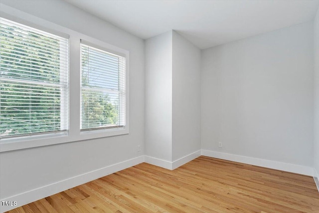 2904 Wadsworth Ave # A, Durham, NC 27707 - empty room featuring baseboards and light wood-style floors