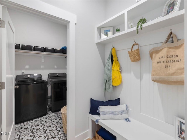820 Whistable Ave, Wake Forest, NC 27587 - mudroom with independent washer and dryer