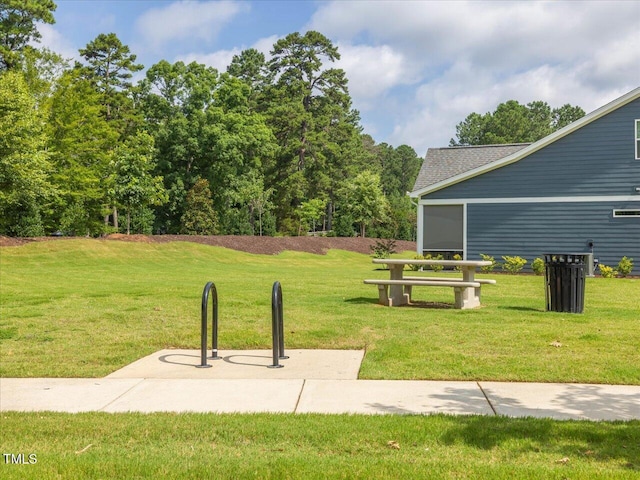 820 Whistable Ave, Wake Forest, NC 27587 - view of grassy yard