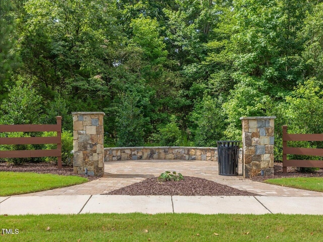 820 Whistable Ave, Wake Forest, NC 27587 - view of gate