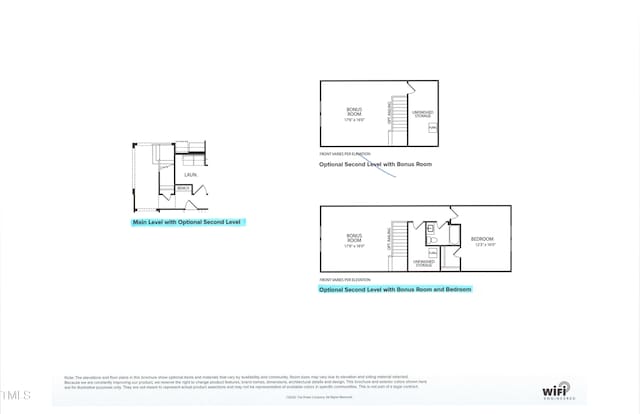6104 Hope Farm Ln Unit 2, Wake Forest, NC 27587 - view of floor plan / room layout