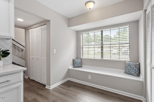 7771 Falcon Rest Cir, Raleigh, NC 27615 - sitting room featuring wood finished floors and recessed lighting