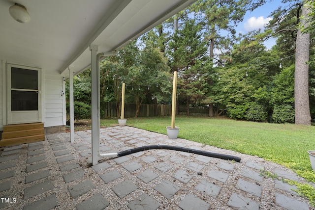 2510 Springhill Ave, Raleigh, NC 27603 - view of patio / terrace with entry steps