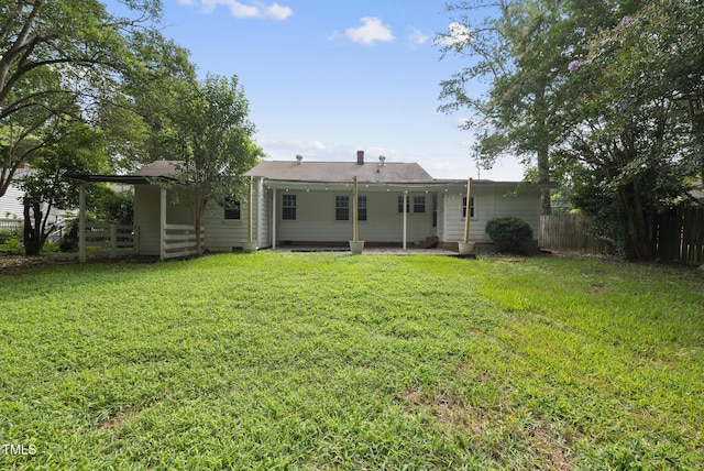 2510 Springhill Ave, Raleigh, NC 27603 - rear view of house featuring a patio