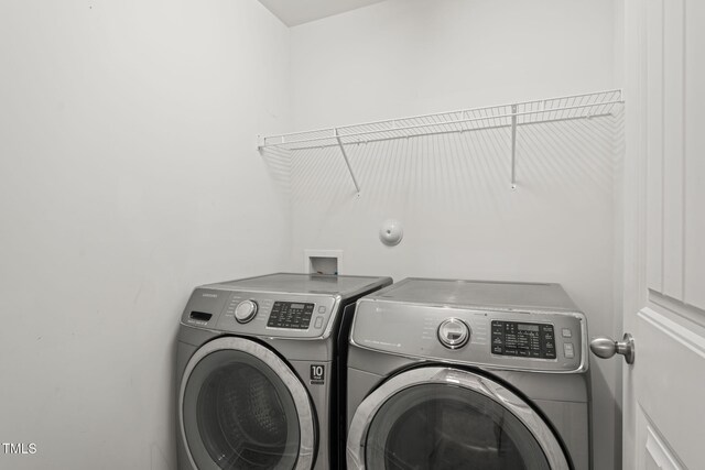 120 Holly Berry Ln, Durham, NC 27703 - washroom featuring washing machine and dryer