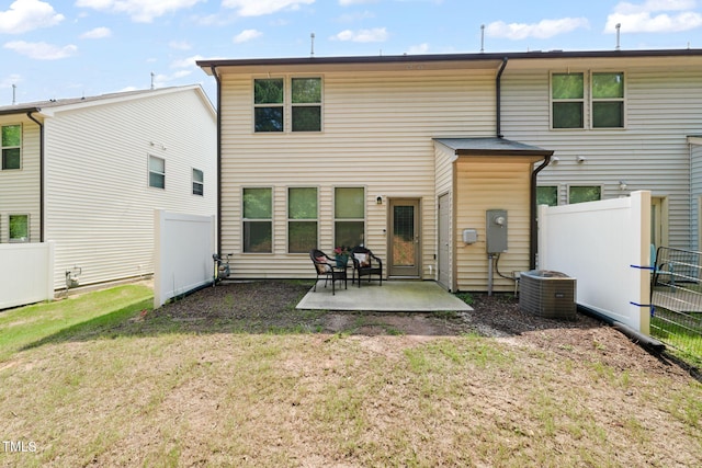 120 Holly Berry Ln, Durham, NC 27703 - back of house with a patio
