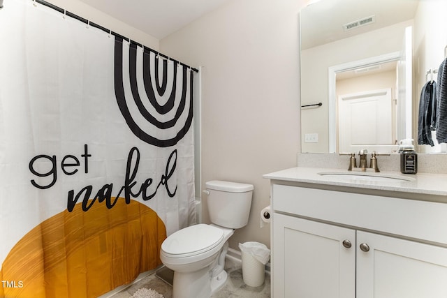3019 Newfields Pl, Durham, NC 27703 - bathroom with vanity and a shower with curtain