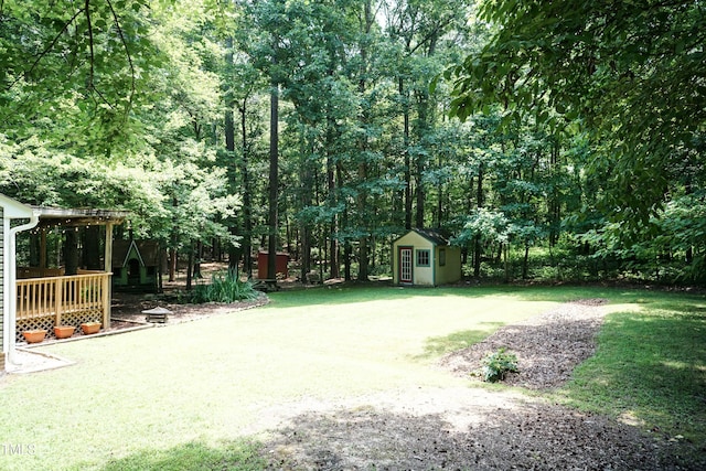 10 Biltmore Pl, Durham, NC 27712 - view of yard with a shed
