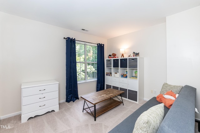 10 Biltmore Pl, Durham, NC 27712 - living area featuring carpet and baseboards