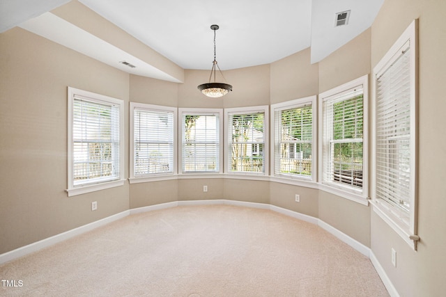 100 Beraneak Ln, Cary, NC 27519 - unfurnished sunroom with carpet floors