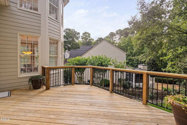 100 Beraneak Ln, Cary, NC 27519 - view of deck