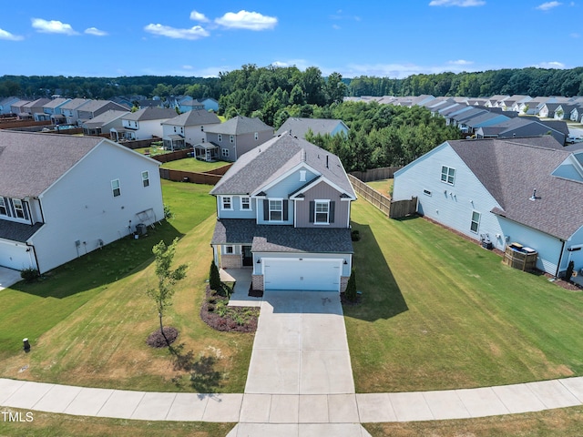 2307 Bethpage Dr, Fuquay Varina, NC 27526 - aerial view of residential area