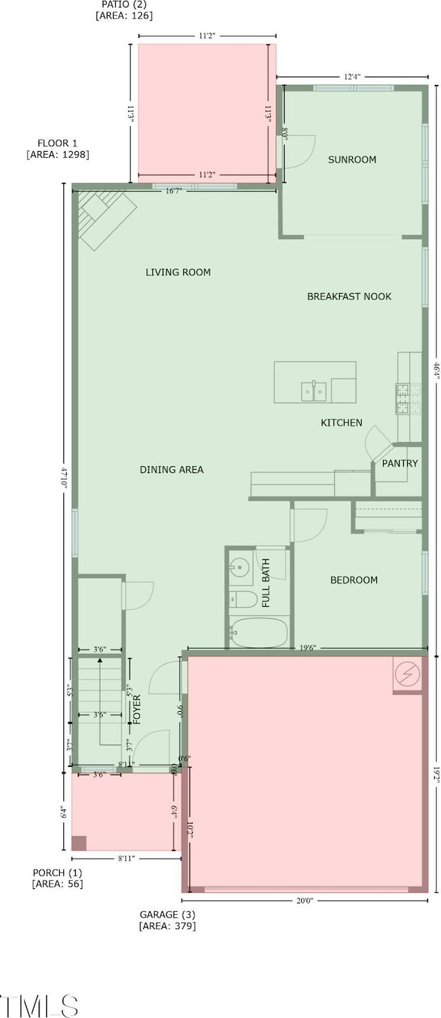 2307 Bethpage Dr, Fuquay Varina, NC 27526 - view of home floor plan