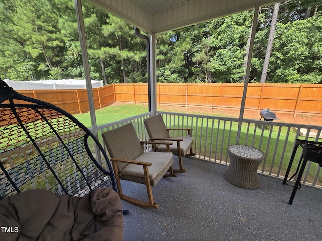808 Heartpine Dr, Mebane, NC 27302 - view of sunroom