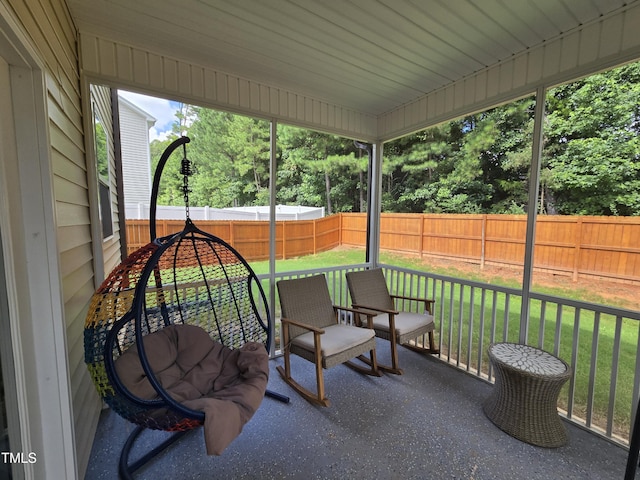 808 Heartpine Dr, Mebane, NC 27302 - view of sunroom / solarium