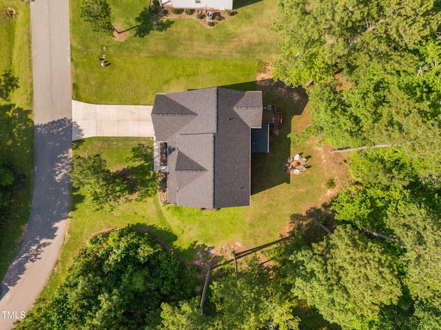 121 Roundrock Ln, Sanford, NC 27330 - view from above of property