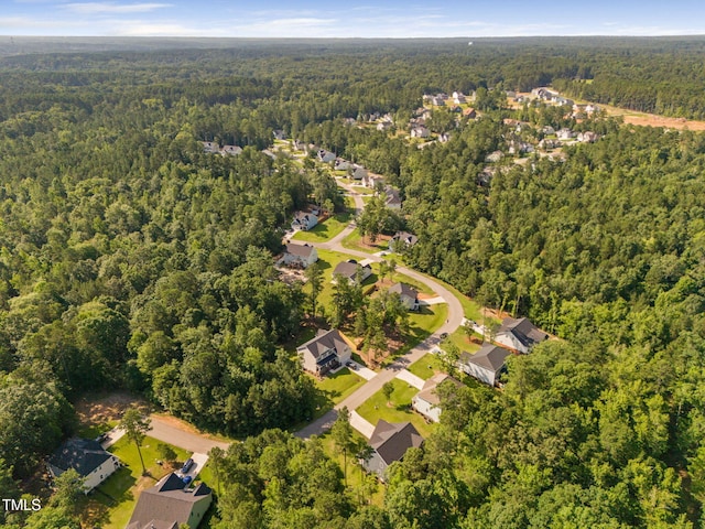 121 Roundrock Ln, Sanford, NC 27330 - aerial view of property's location featuring a heavily wooded area