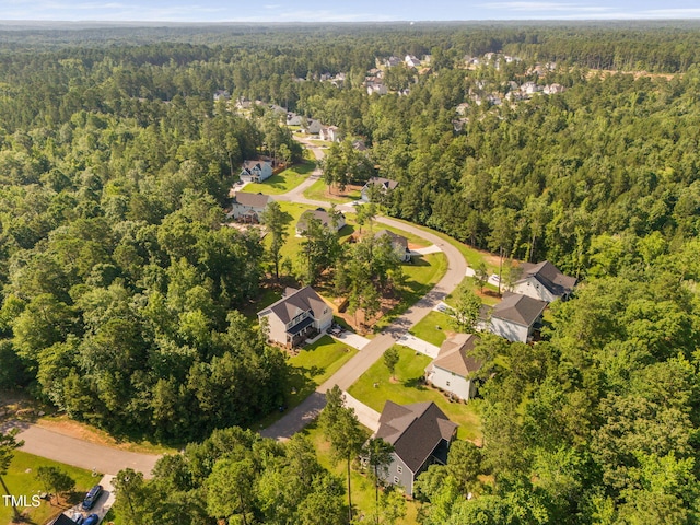 121 Roundrock Ln, Sanford, NC 27330 - view of property location featuring a forest