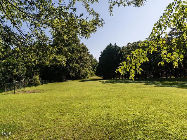 6843 Sawyer Rd, Liberty, NC 27298 - view of grassy yard