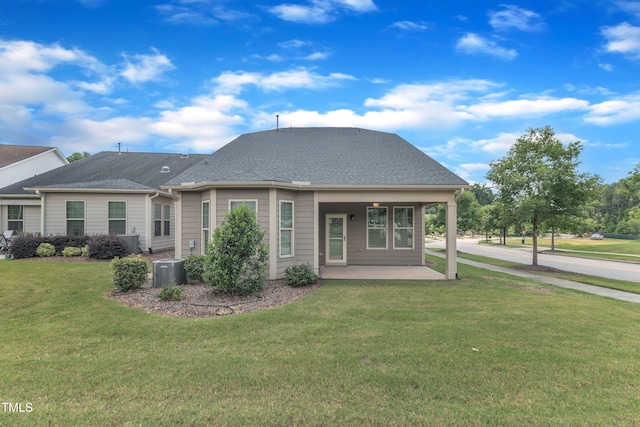 1003 Branwell Dr, Durham, NC 27703 - rear view of house featuring a yard