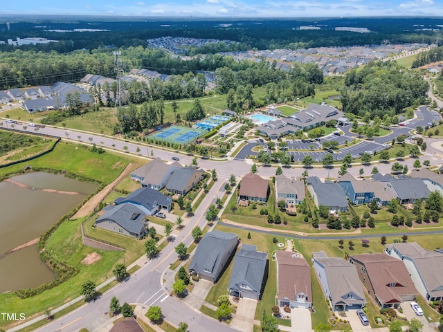 1003 Branwell Dr, Durham, NC 27703 - aerial view of property's location with nearby suburban area