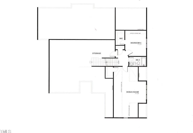 2830 Creek Point Rd, Graham, NC 27253 - view of floor plan / room layout