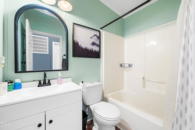 5568 N NC Highway 58, Nashville, NC 27856 - bathroom featuring vanity and shower / tub combo