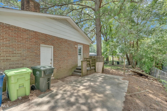 1220 Blarney Ct, Raleigh, NC 27610 - view of patio / terrace