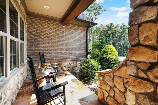 2101 Blue Haven Ct, Wake Forest, NC 27587 - view of patio
