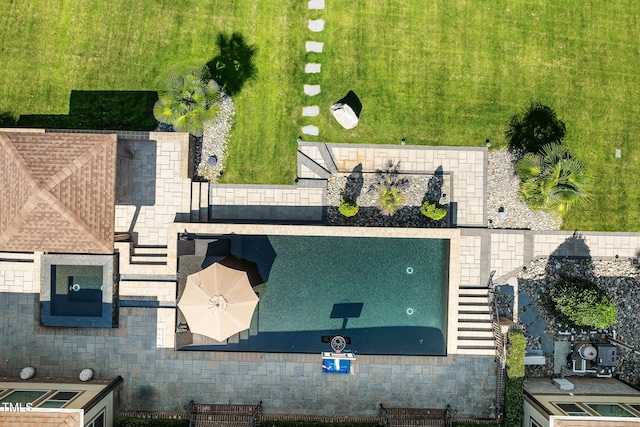 2101 Blue Haven Ct, Wake Forest, NC 27587 - view from above of property