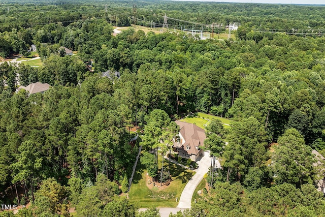 2101 Blue Haven Ct, Wake Forest, NC 27587 - aerial view of a forest