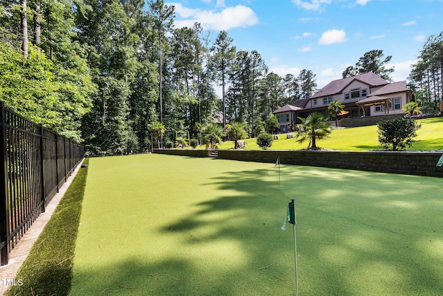 2101 Blue Haven Ct, Wake Forest, NC 27587 - view of property's community featuring a putting green