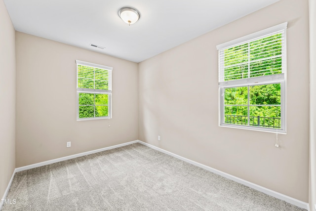 677 Wickham Ridge Rd, Apex, NC 27539 - spare room featuring carpet flooring and plenty of natural light