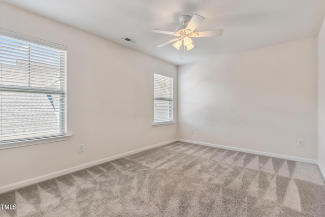4 Seawell Ct, Durham, NC 27703 - carpeted empty room with ceiling fan and baseboards