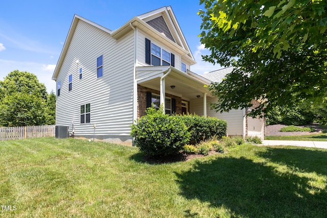 4 Seawell Ct, Durham, NC 27703 - view of home's exterior featuring a cooling unit and an attached garage