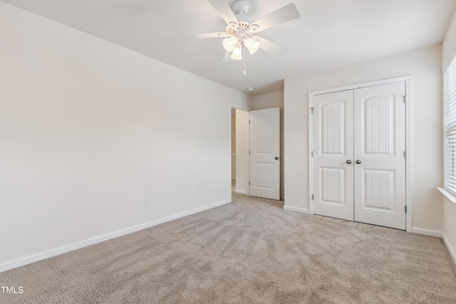 4 Seawell Ct, Durham, NC 27703 - unfurnished bedroom with carpet floors, a closet, and ceiling fan