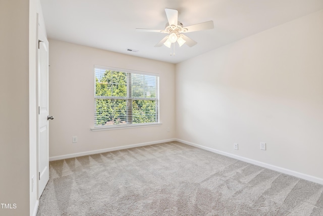 4 Seawell Ct, Durham, NC 27703 - carpeted empty room featuring ceiling fan and baseboards