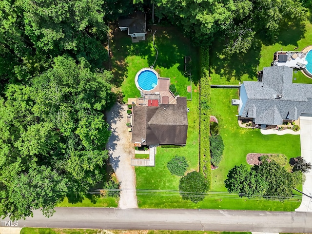 116 Seminole Dr, Louisburg, NC 27549 - view from above of property