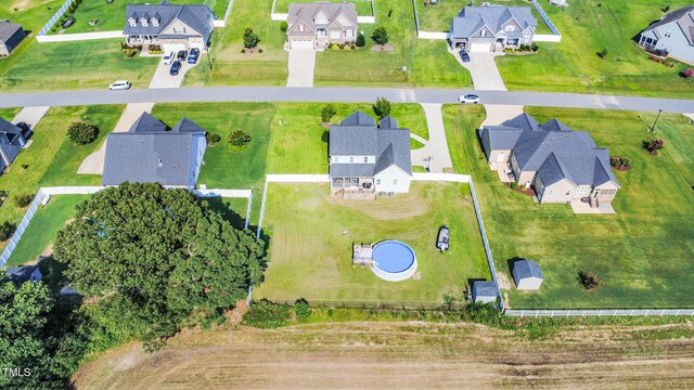 141 Vibernum Vw, Four Oaks, NC 27524 - aerial perspective of suburban area