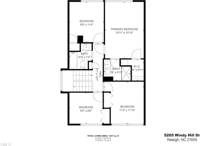 5265 Windy Hill Dr, Raleigh, NC 27609 - photo 37