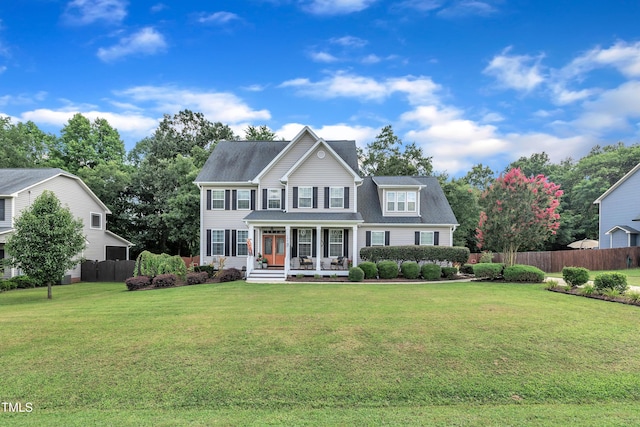 126 Gwendolyn Way, Fuquay Varina, NC 27526 - view of front facade with covered porch