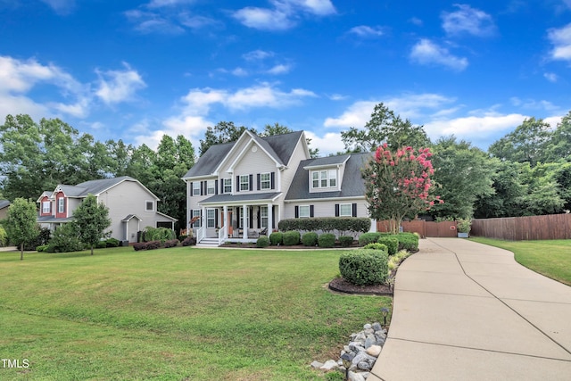 126 Gwendolyn Way, Fuquay Varina, NC 27526 - view of front facade featuring a porch