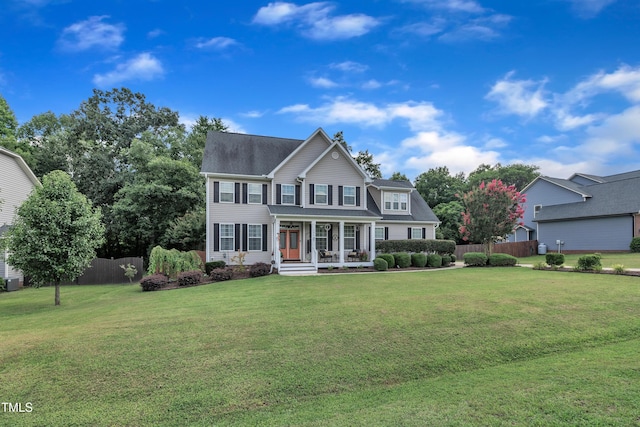 126 Gwendolyn Way, Fuquay Varina, NC 27526 - view of front of house with a porch